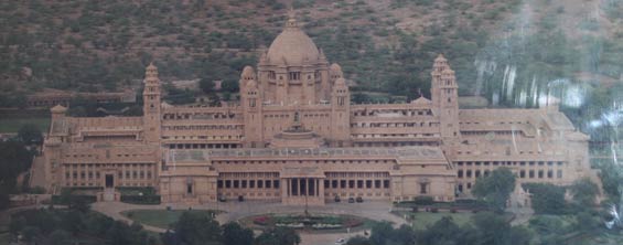 Aerial View of the Jodhpur Palace, November, 2011 (Source Air Force Heritage Museum)